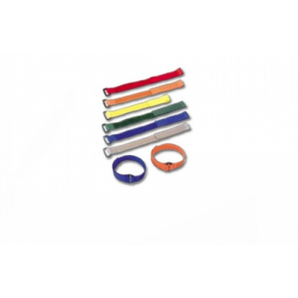 Versatile Cable Tie,  Max. Bundle Dia.:70mm Width:20mm, mixed 6 colors 4 pcs each         